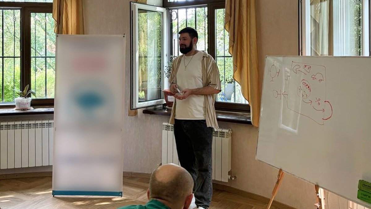 Директор фонда «СПИД.ЦЕНТР» Максим Губка. Фото: «СПИД.ЦЕНТР»