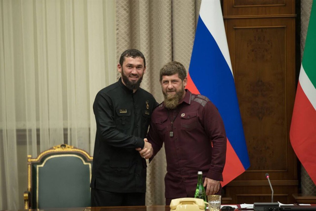 Магомед Даудов и Рамзан Кадыров. Фото: Пресс-служба Главы Чеченской Республики