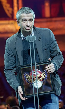 Константин Богомолов на вручении премии «Золотая маска», 2014 год. Фото: Wikimedia Commons , CC BY 3.0