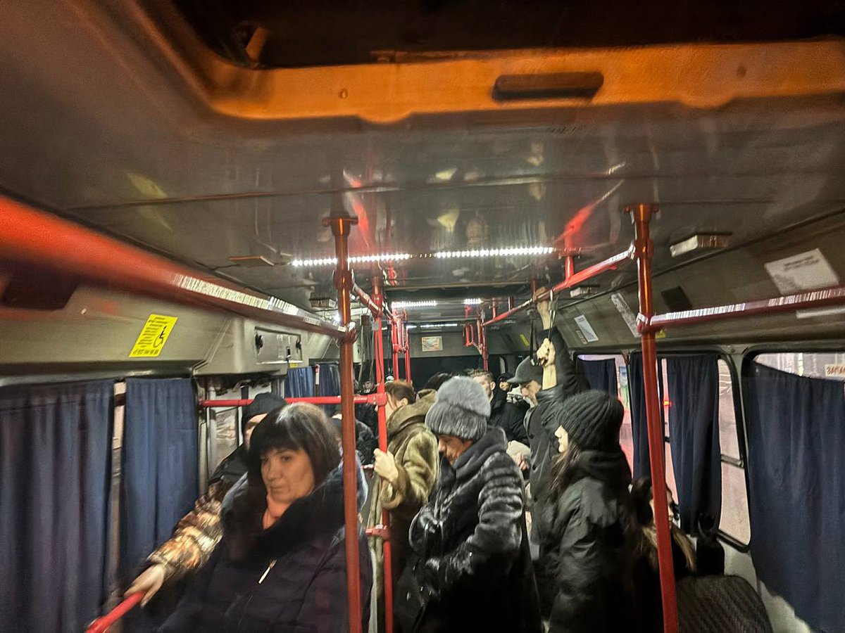 Внутри саратовского автобуса. Фото: Вадим Таринцев