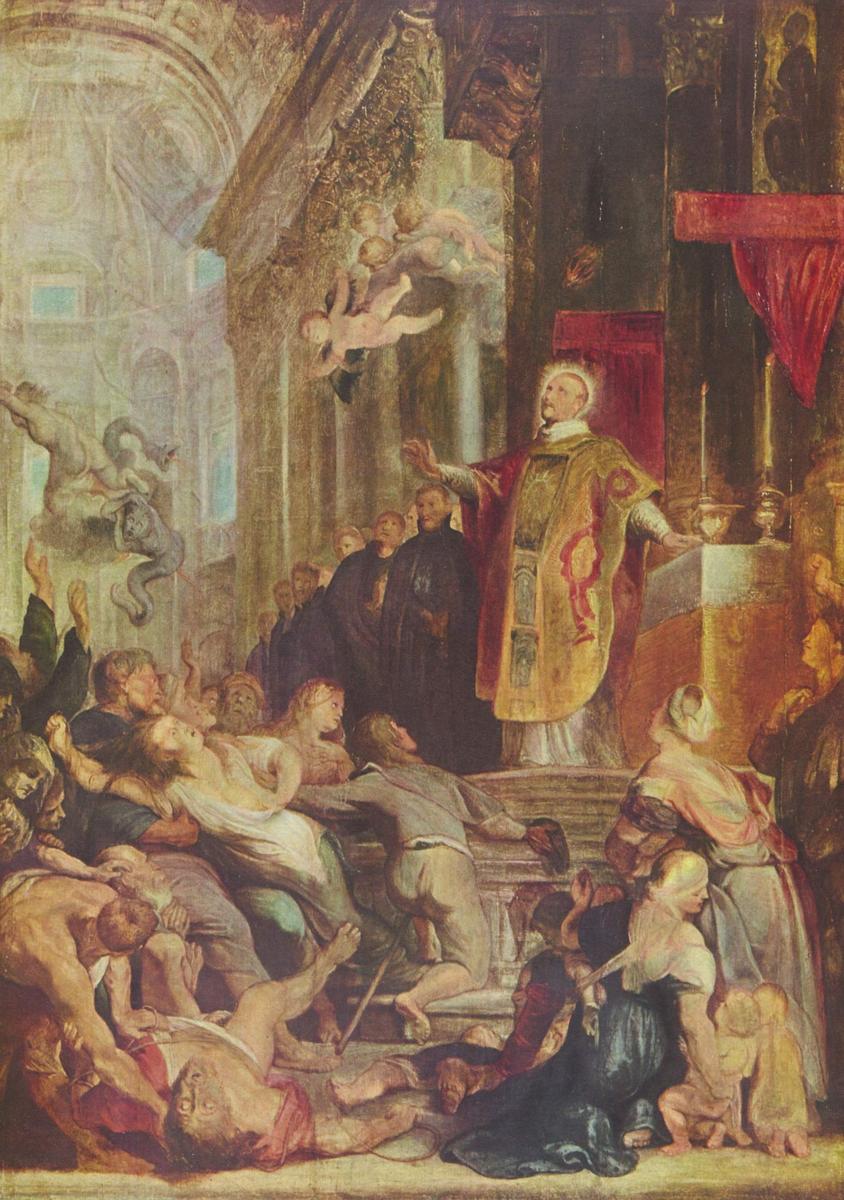 Питер Пауль Рубенс, «Чудеса св. Игнатия Лойолы». 1620—1621. Музей истории искусства, Вена. Фото: Wikimedia Commons